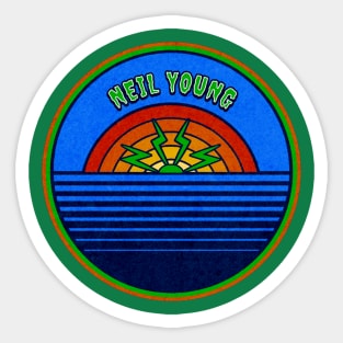 Neil Young - Vintage Sticker